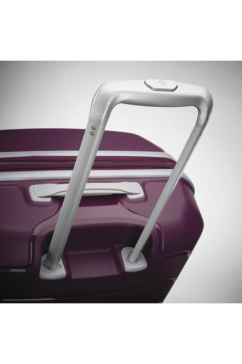 Freeform Hardside Expandable (21"/28") 2 Piece Spinner Luggage Set, Alternate, color, Amethyst Purple