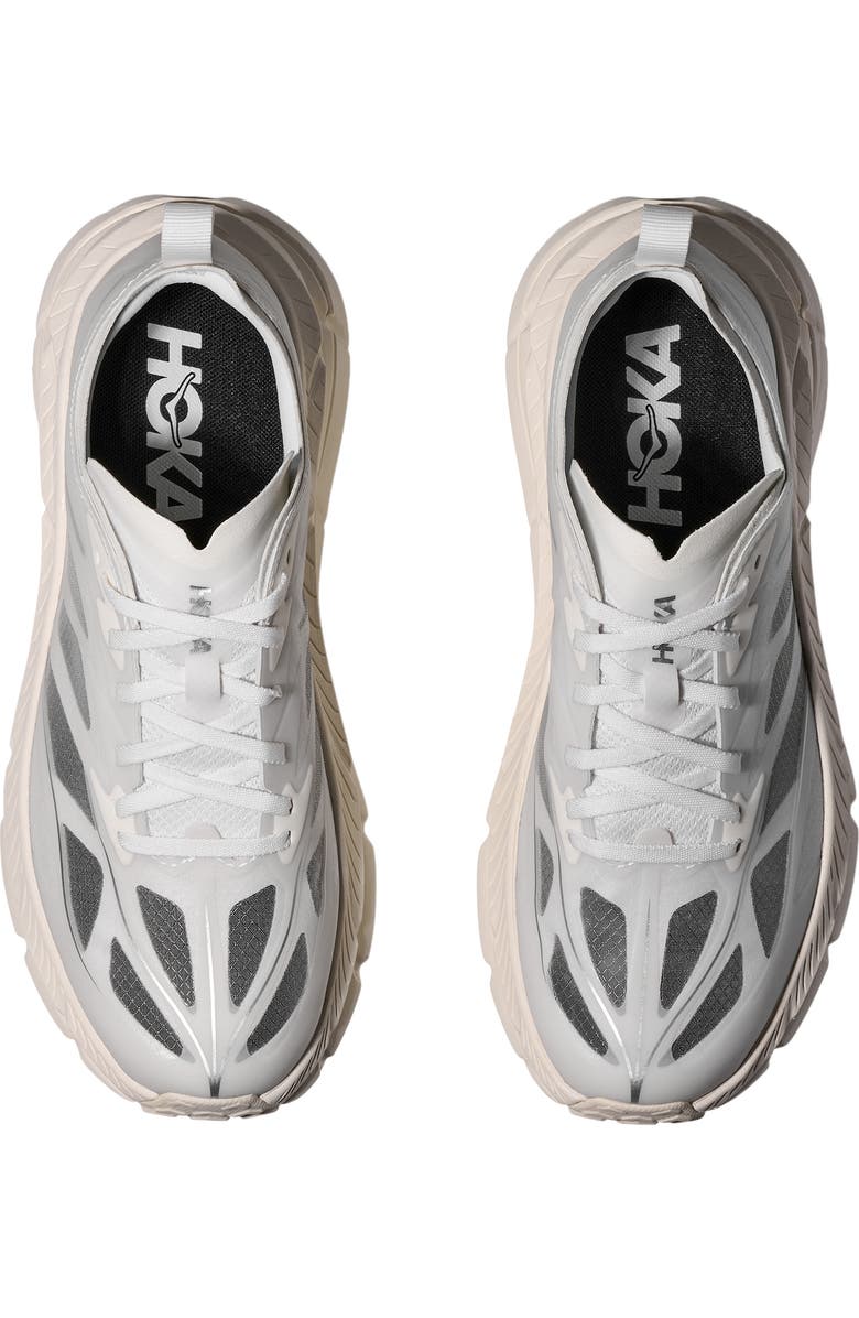 HOKA Mafate Speed 4 Lite Sneaker, Alternate, color, Frost / Cosmic Grey
