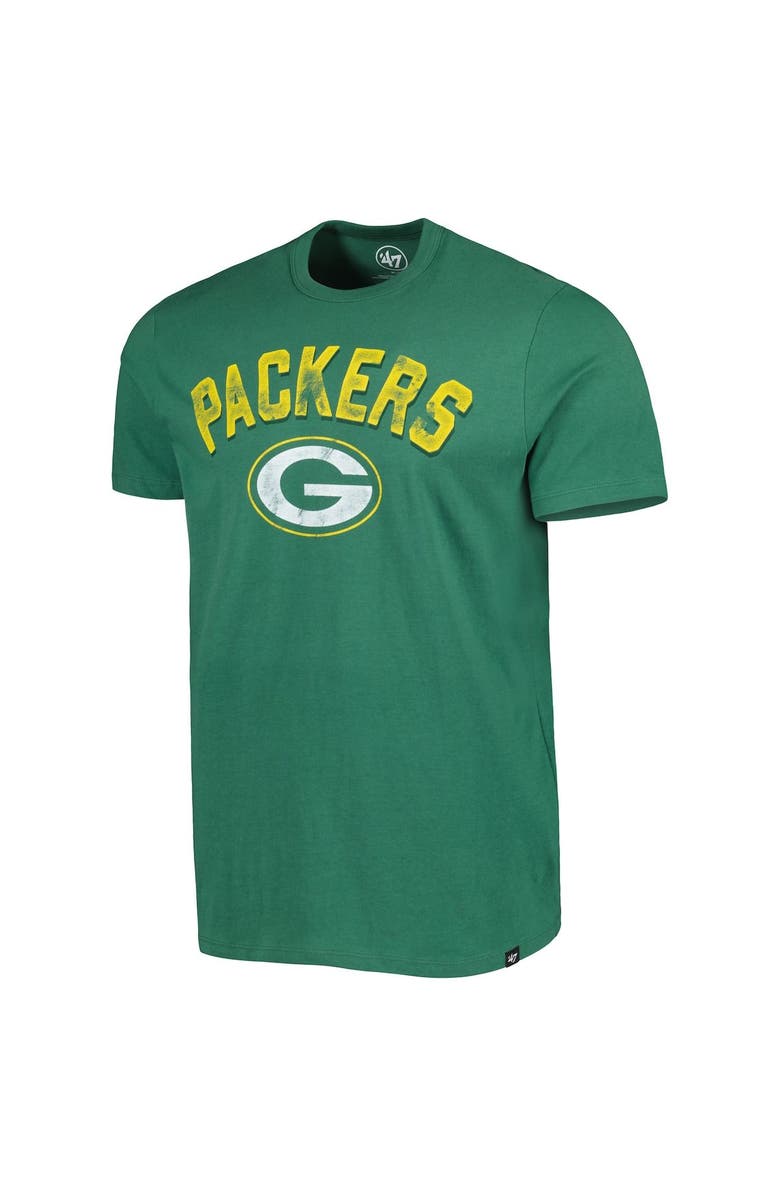 '47 Men's '47 Green Green Bay Packers All Arch Franklin T-Shirt, Alternate, color, 