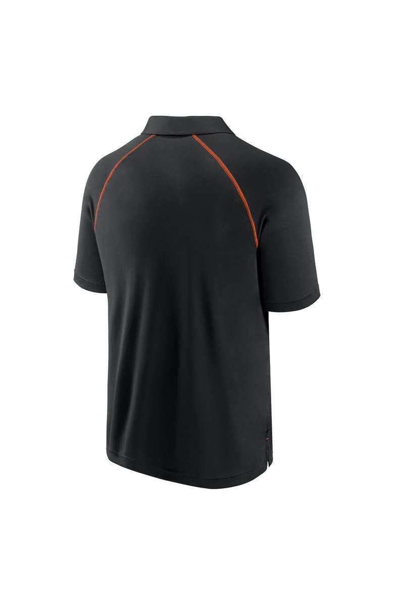 FANATICS Men's Fanatics Black San Francisco Giants Strong Alone Raglan Polo, Alternate, color, 
