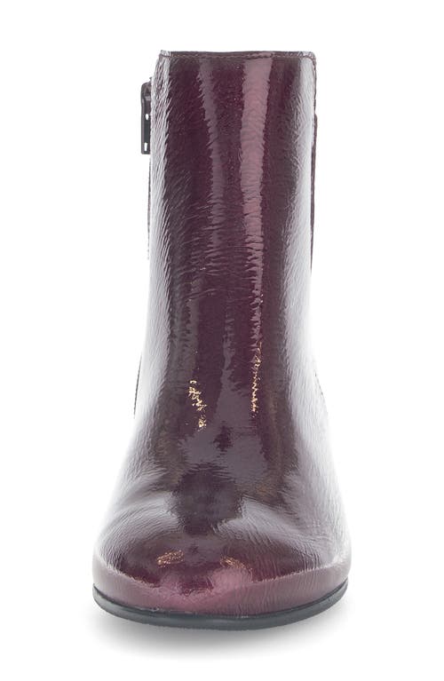Gabor Bootie In Burgundy