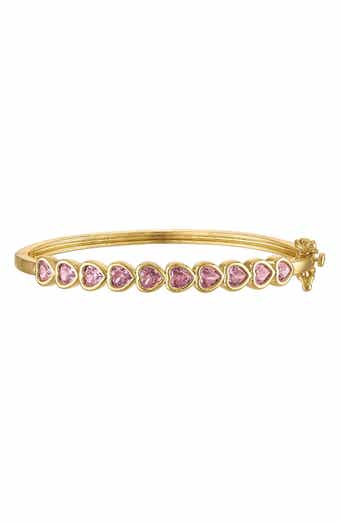 FZN Kids' Cubic Zirconia Heart Bracelet
