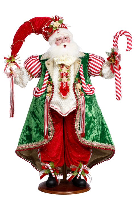 Candy Cane and Cookie Santa