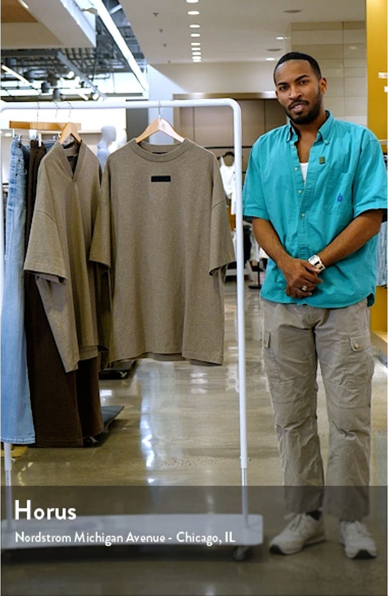 Essentials Logo Cotton T-Shirt, sales video thumbnail