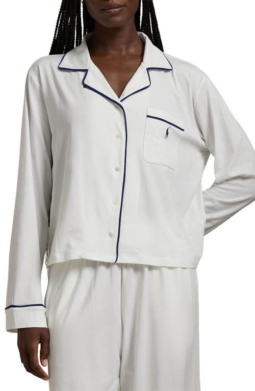 Polo Ralph Lauren Jersey Pajamas In White