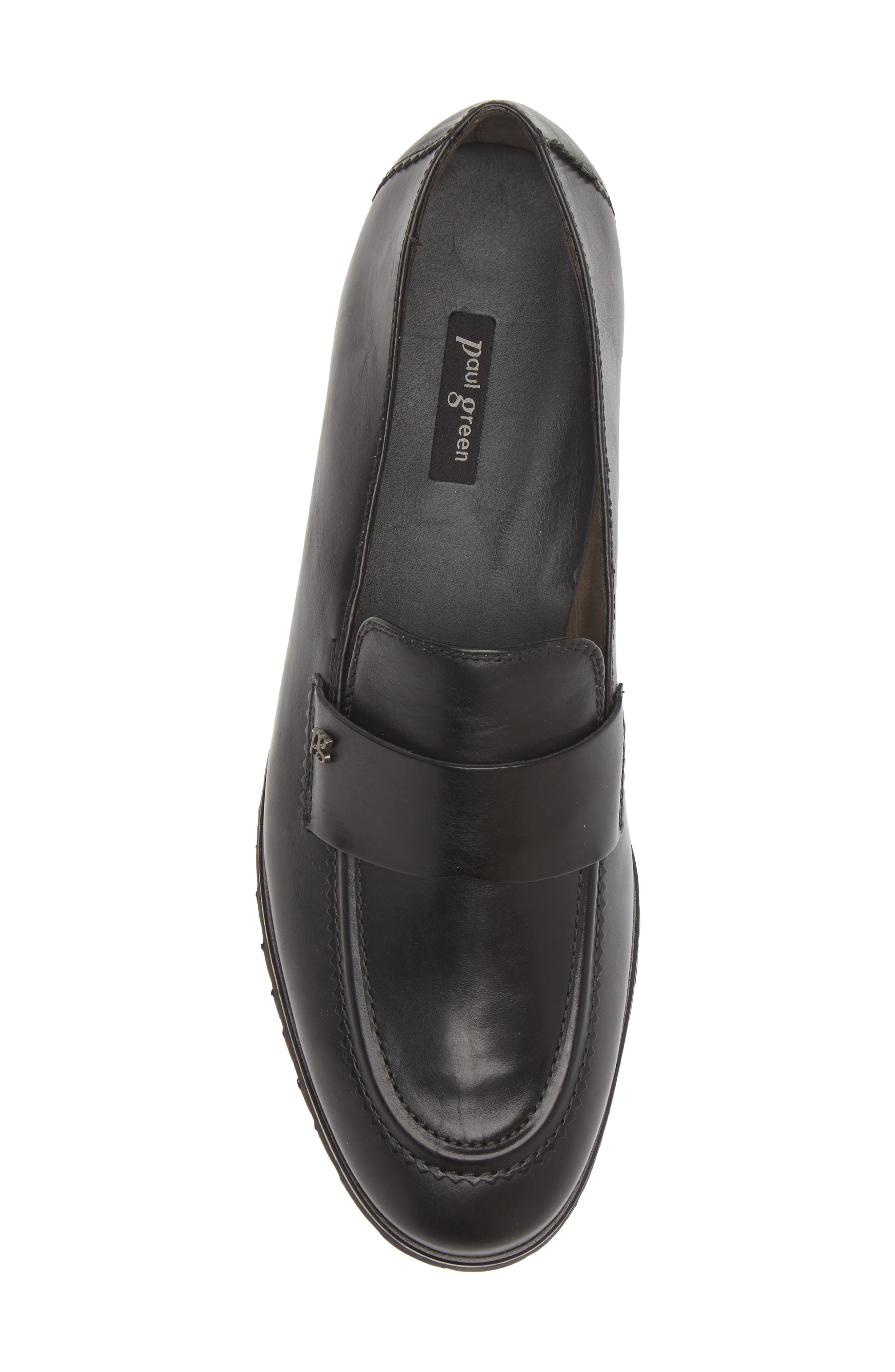 Wheaton Loafer, Alternate, color, BLK LEA