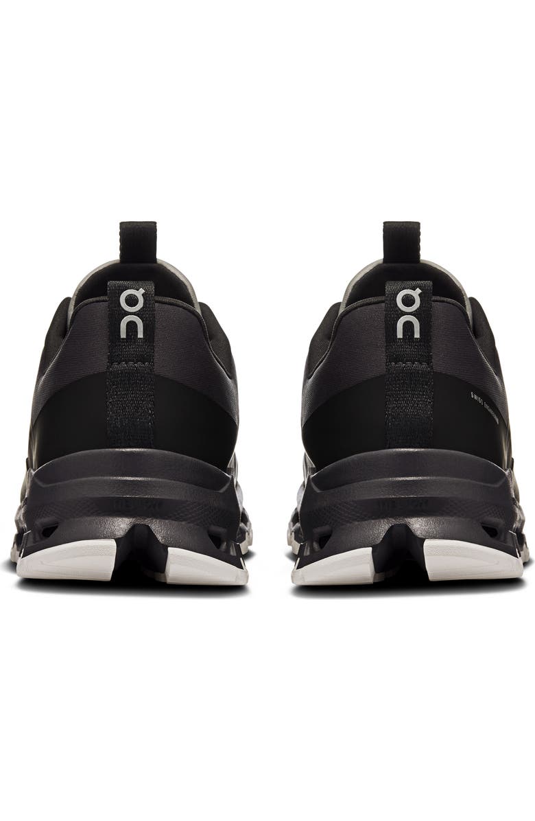 On Kids' Cloudhero Waterproof Running Shoe, Alternate, color, Magnet/ Black