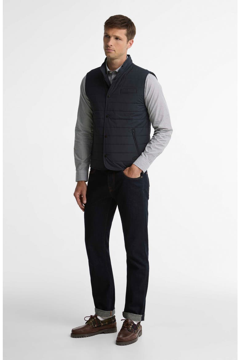 Palmo Quilted Gilet, Alternate, color, NAVY