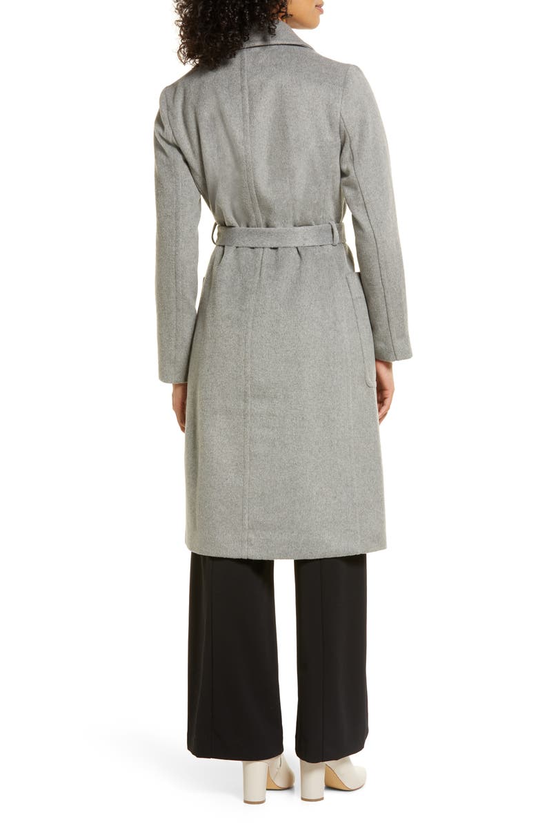 Nordstrom Belted Longline Coat, Alternate, color,