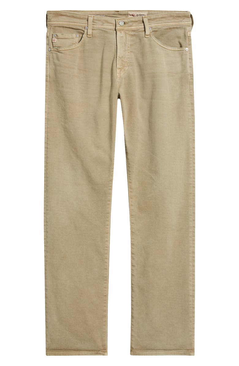 AG Protégé Straight Leg Jeans, Alternate, color, 7 Years Sulfur Cafe Con Leche
