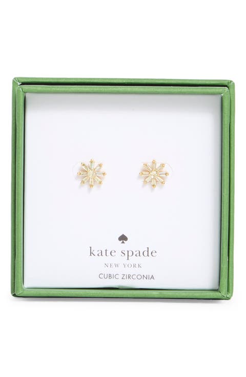 mini flower stud earrings