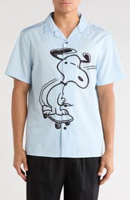 The Forecast Agency Peanuts® Snoopy Skate Graphic T-Shirt