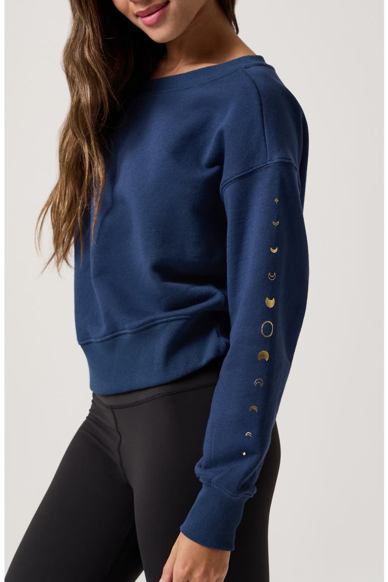 Lunar La Vida 2.0 Sweatshirt, Alternate, color, INDIGO