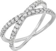 Bony Levy Diamond Cross Ring