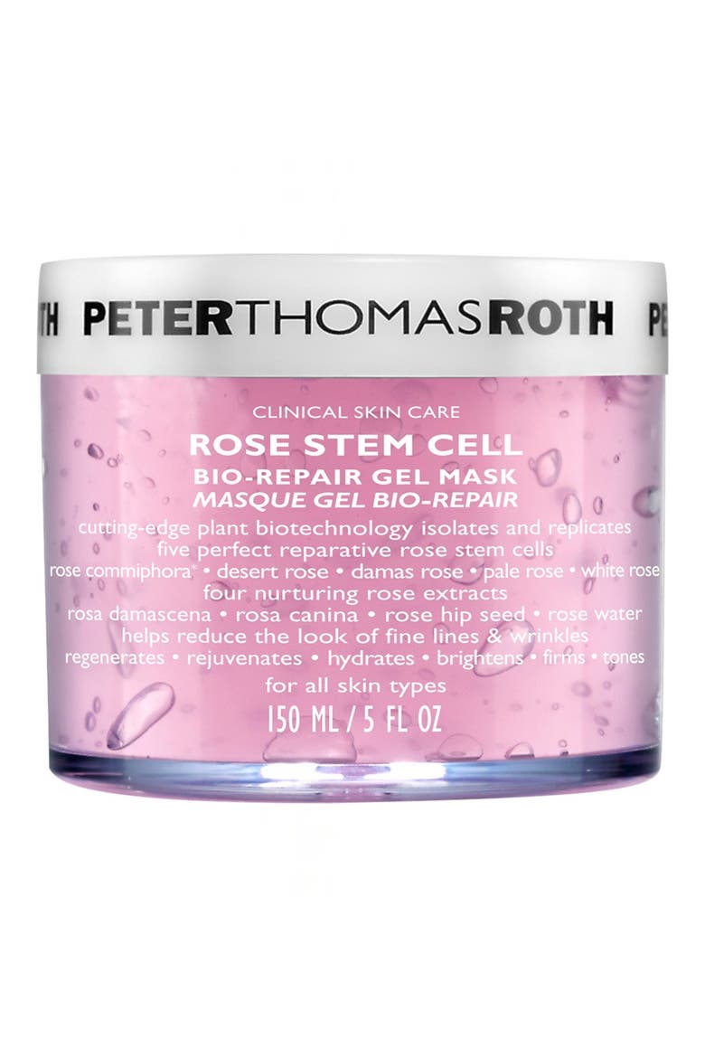 Rose Stem Cell Bio-Repair Gel Mask, Main, color, NO COLOR