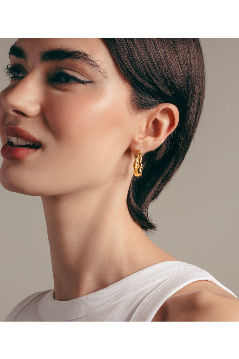 Dazzling Long Earrings, Alternate, color, Gold