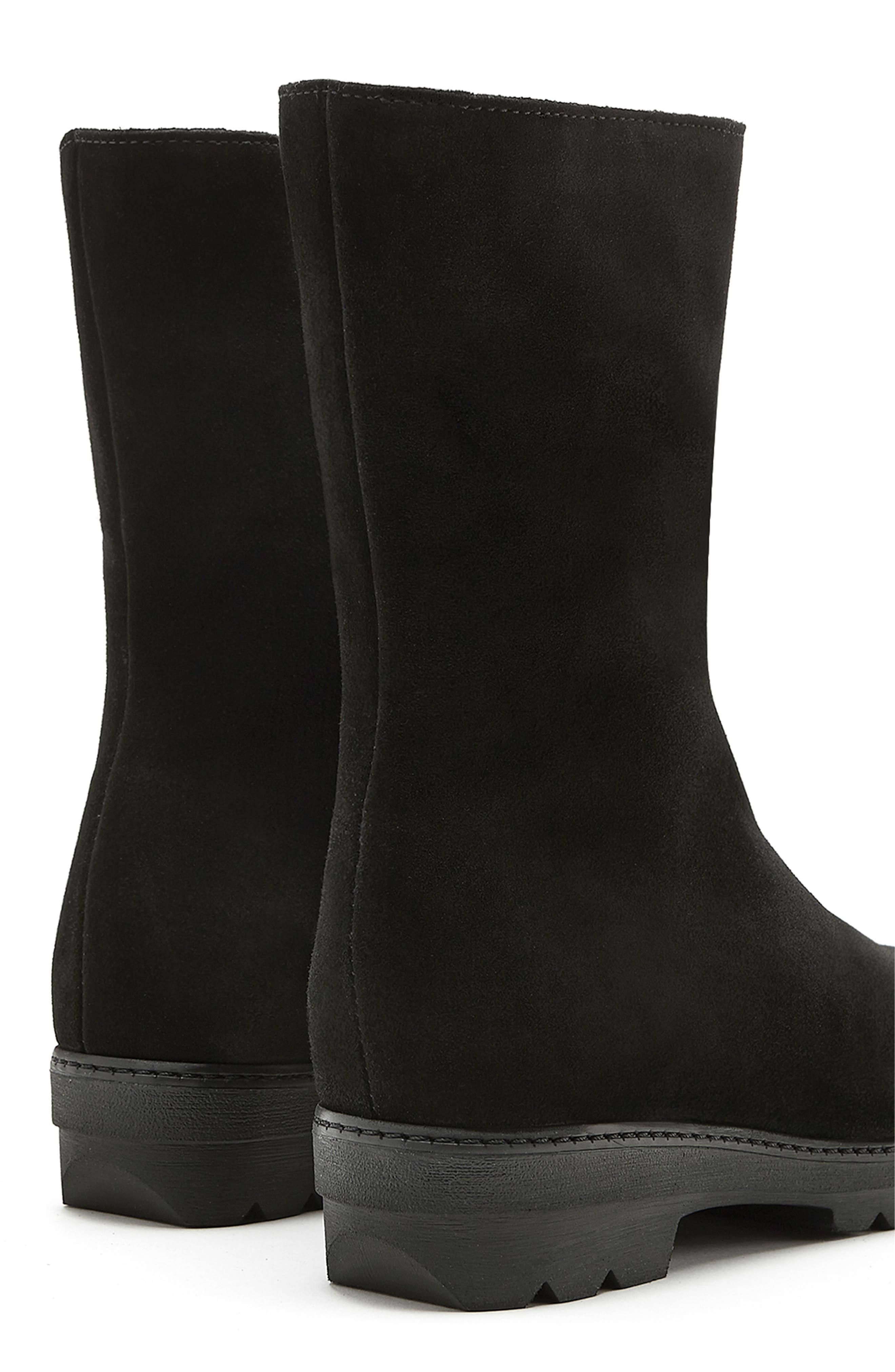 La Canadienne Vanilla Faux Shearling Waterproof Boot, Alternate, color, 