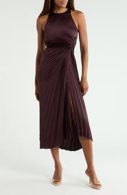 A.L.C. Reagan Asymmetric Pleat Dress