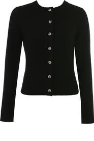 HOUSE OF CB Signature Merino Wool & Cashmere Cardigan