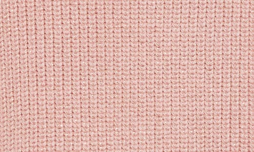 525 Demi Metallic Sleeveless Sweater In Pink