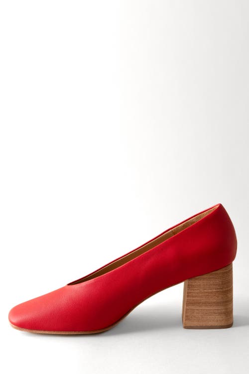 Huma Blanco Salvador Block Heel Pump