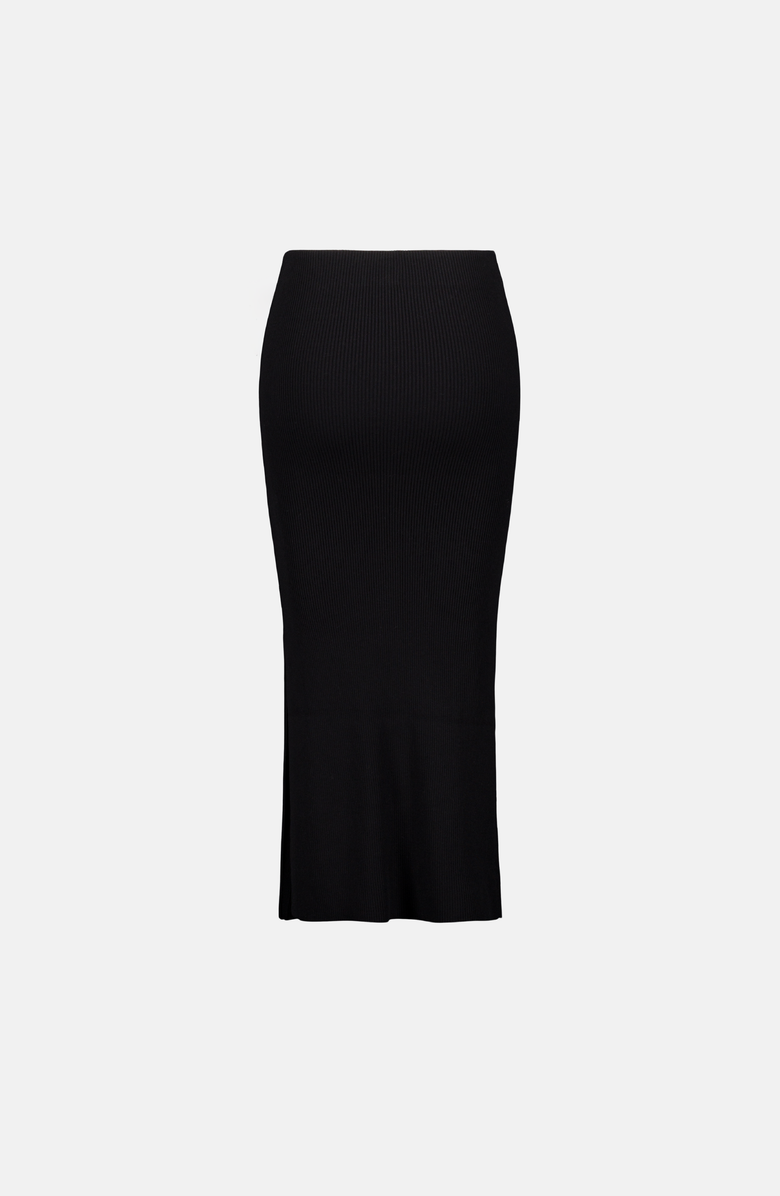 SAEMDI Deconstructed Rib Skirt, Alternate, color, Black