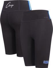 PRO STANDARD Women's Pro Standard Black Chicago Cubs City Scape Bike Shorts