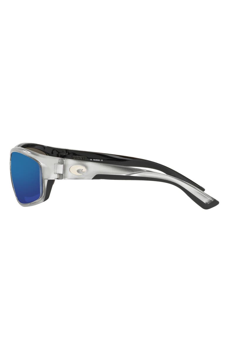 Costa Del Mar 65mm Polarized Sunglasses, Alternate, color, Matte Silver