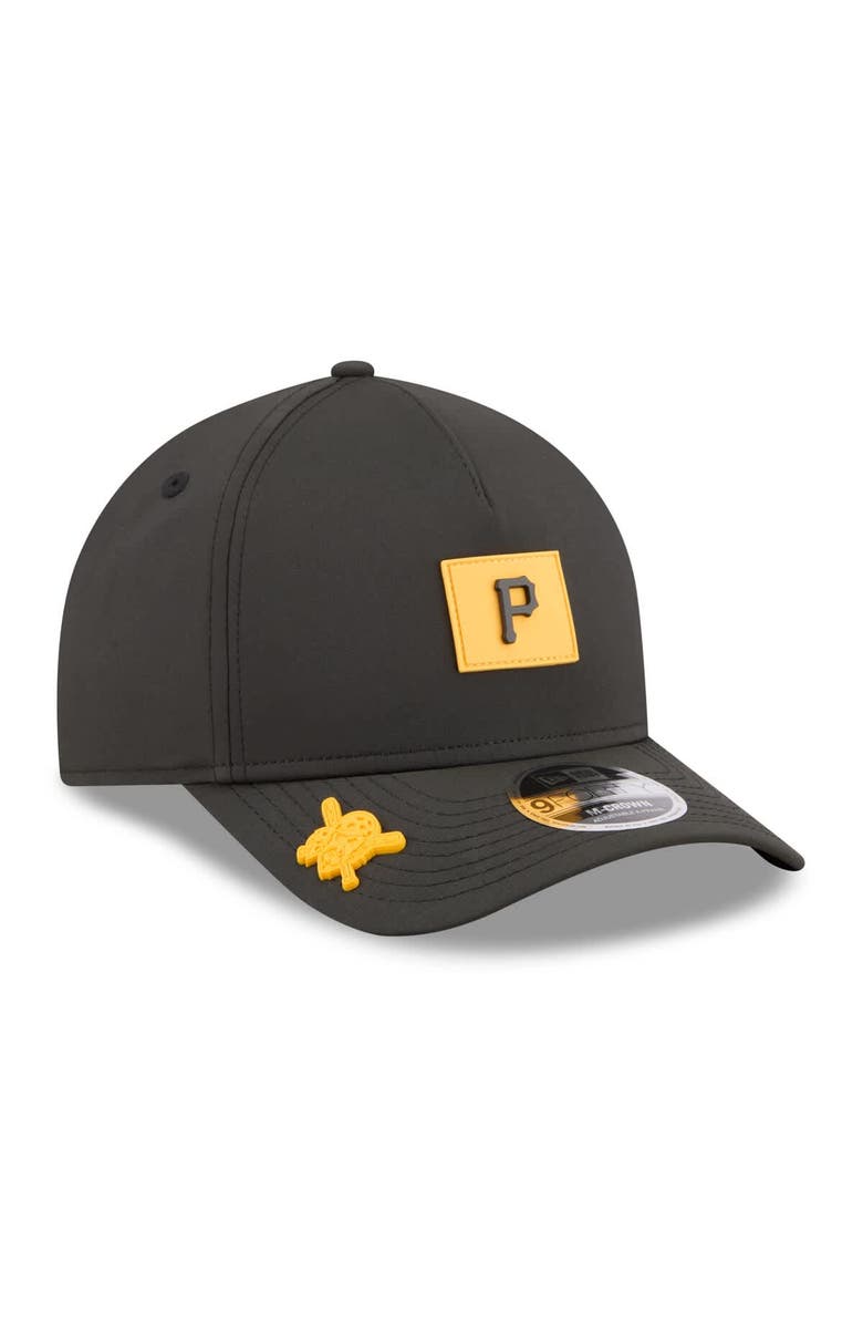 New Era Men's New Era  Black Pittsburgh Pirates 2026 Clubhouse 9FORTY A-Frame Adjustable Hat, Alternate, color, Black