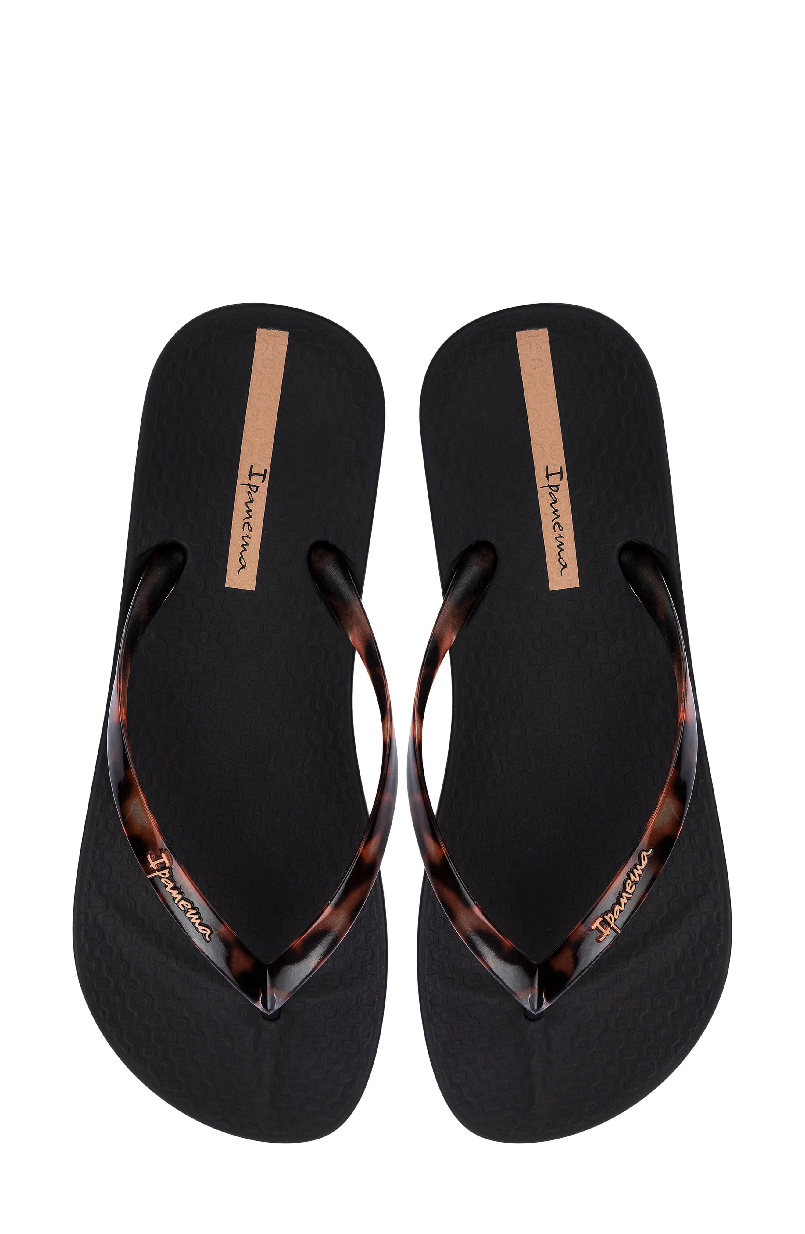 Ipanema Ana Connect II Flip Flop, Alternate, color, Black/Clear