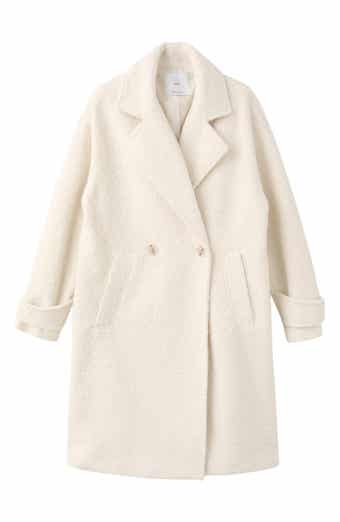 Lapels Bouclé Coat