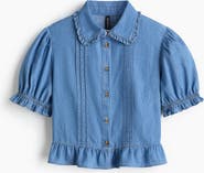 H&M Denim Blouse