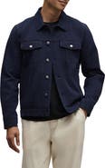 Barefoot Dreams® Brushed Cotton Twill Trucker Jacket