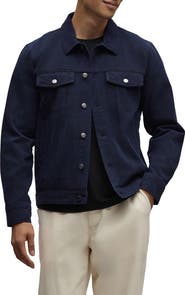 Barefoot Dreams® Brushed Cotton Twill Trucker Jacket
