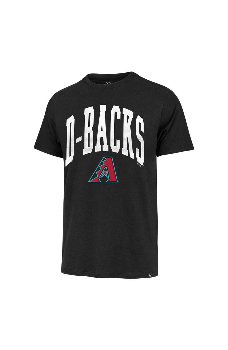 '47 Men's '47 Black Arizona Diamondbacks Win Win Franklin T-Shirt, Alternate, color, Black
