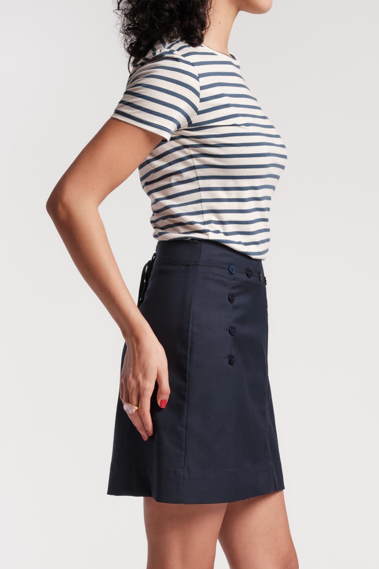 Sailor Skirt, Alternate, color, Navy