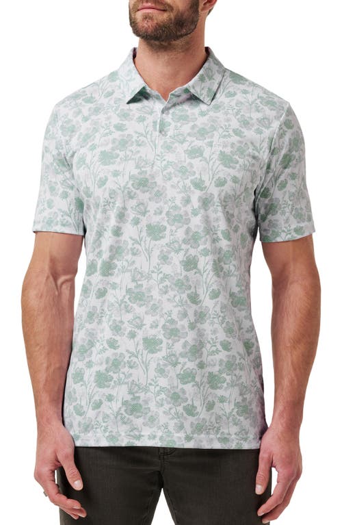 Travismathew Been Abroad Cotton Blend Polo In Green