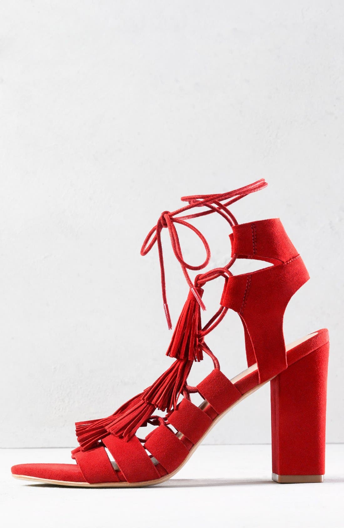 Luz Tassel Sandal, Alternate, color, Z/DNUWHEAT VACHETTA