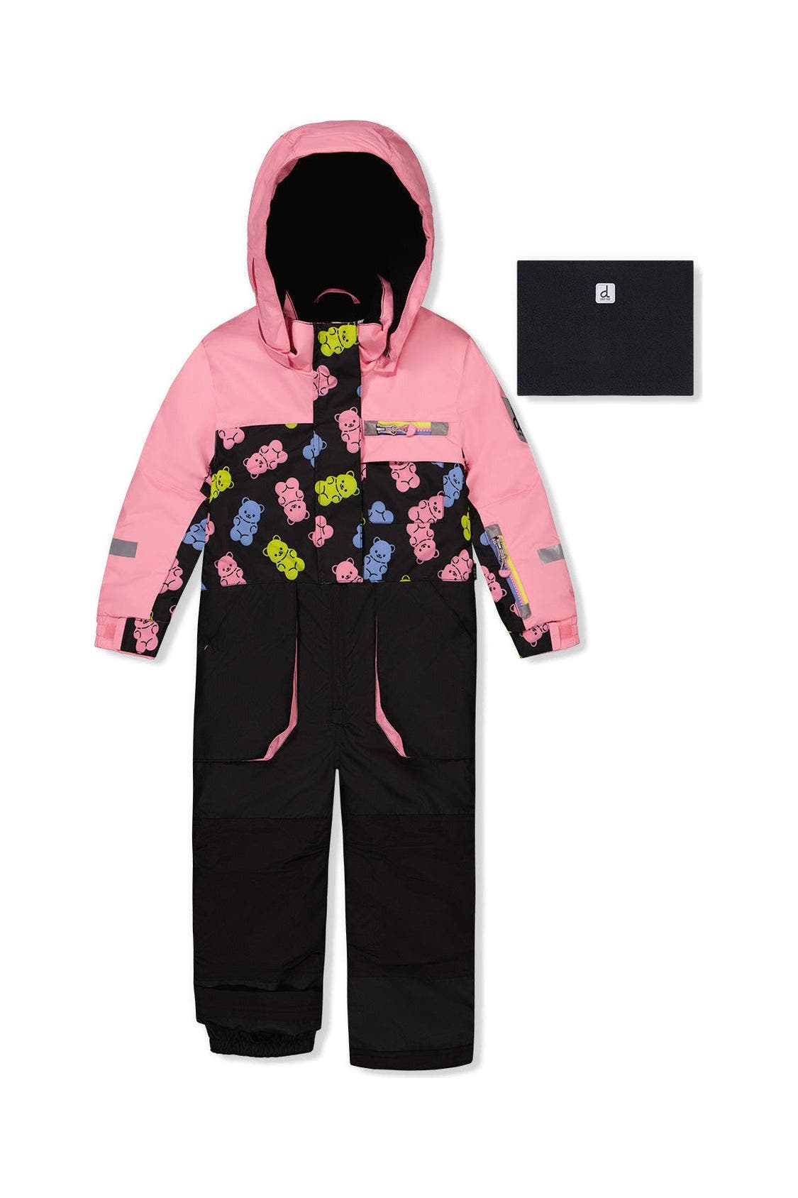 selected Black Gummy Bear Print
