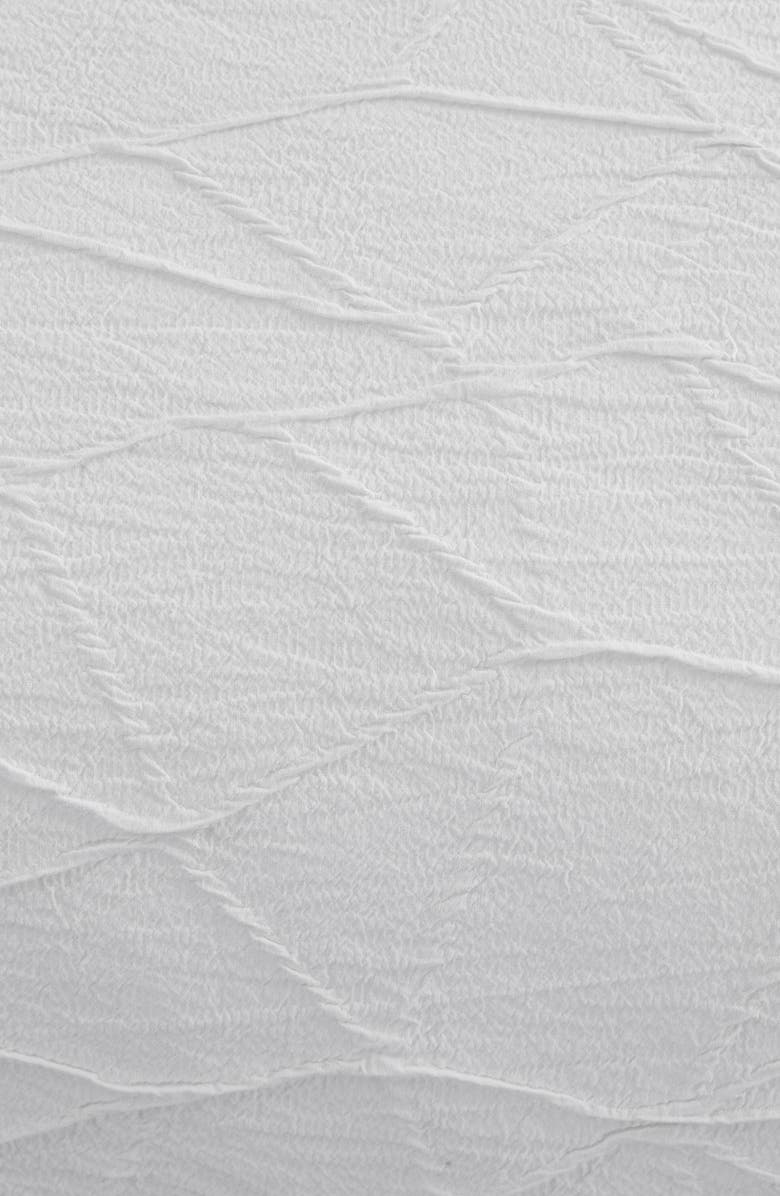 Vera Wang Abstract Crinkle Duvet & Shams Set, Alternate, color, Off White