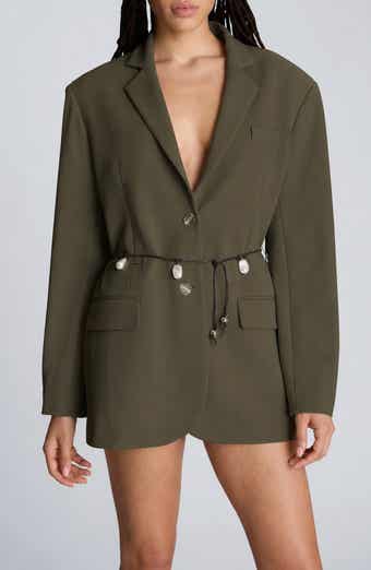 Two-Button Boyfriend Blazer