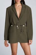 Kenneth Cole Two-Button Boyfriend Blazer