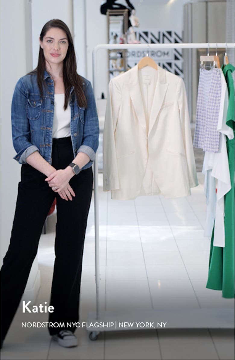 Satin Blazer, sales video thumbnail