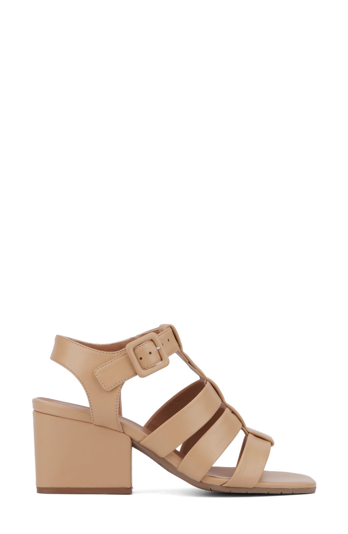 Aquatalia Rebecka Weatherproof Gladiator Sandal, Alternate, color, Almond