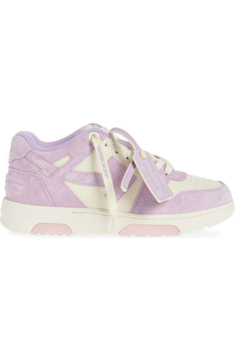 Off-White Out of Office Sneaker, Alternate, color, Lavander - Ivory