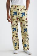 MALBON Birds of Georgia Print Magnolia Performance Pants