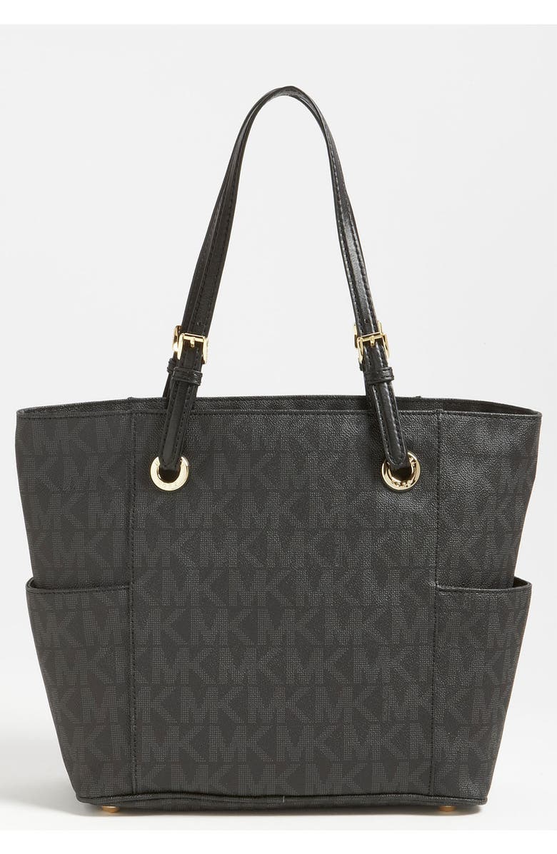 MICHAEL Michael Kors 'Jet Set Signature' Tote, Alternate, color,