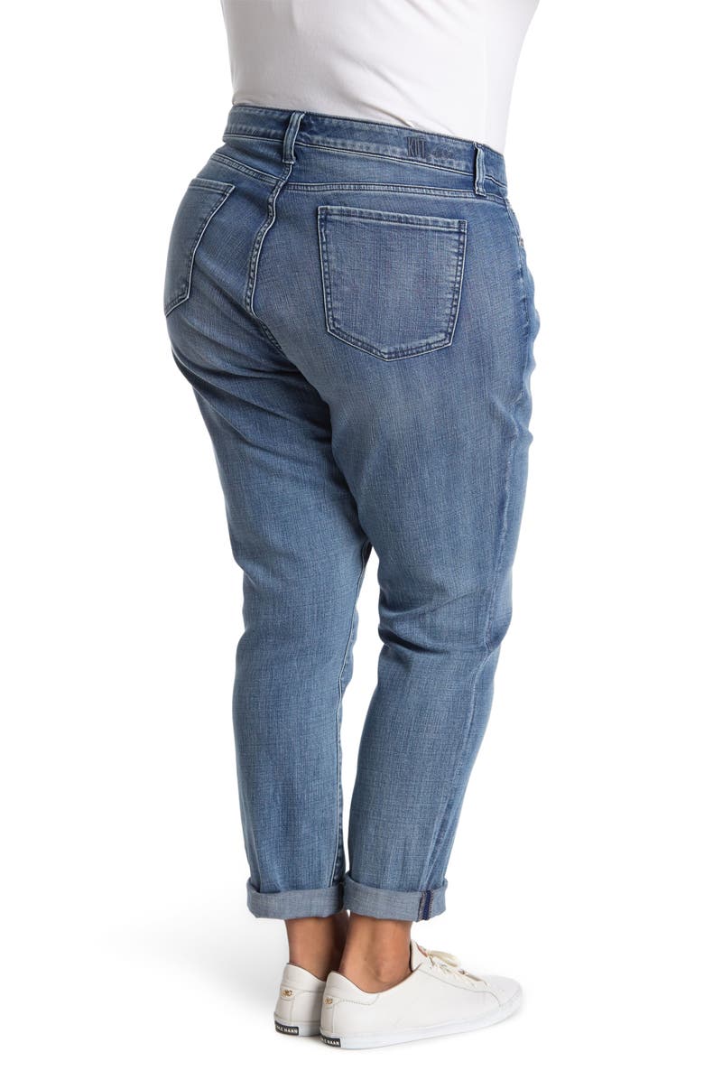 KUT from the Kloth Katy Distressed Boyfriend Jeans, Alternate, color, 