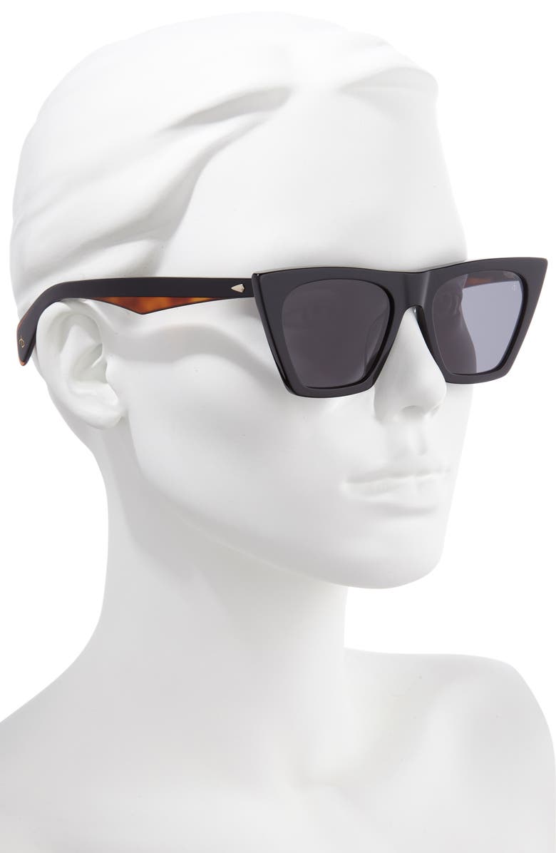 rag & bone 51mm Cat Eye Sunglasses, Alternate, color,