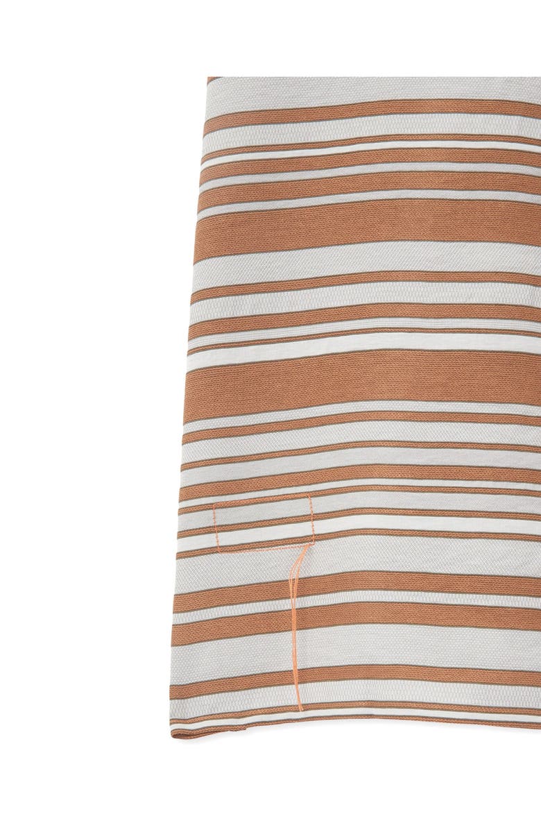 Fortela WDanush Striped Caftan Dress, Alternate, color, Camel